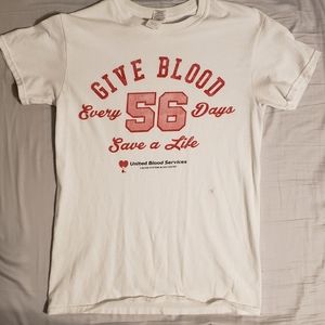 Blood donation shirt